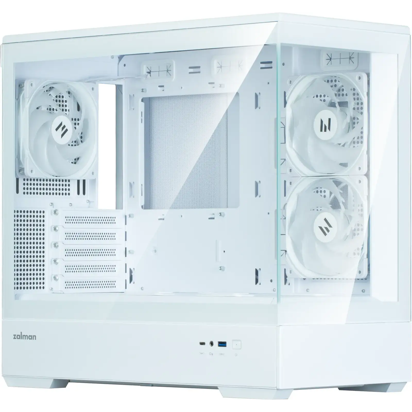 Корпус Zalman P30 White V2 White Без БП (P30WHITEV2) UA