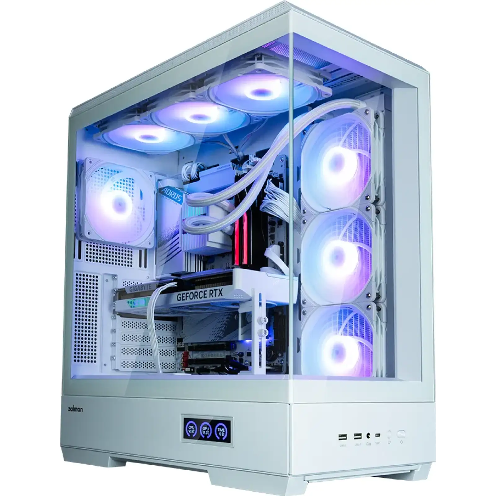 Корпус Zalman P50 DS White Без БП (P50DSWHITE) UA