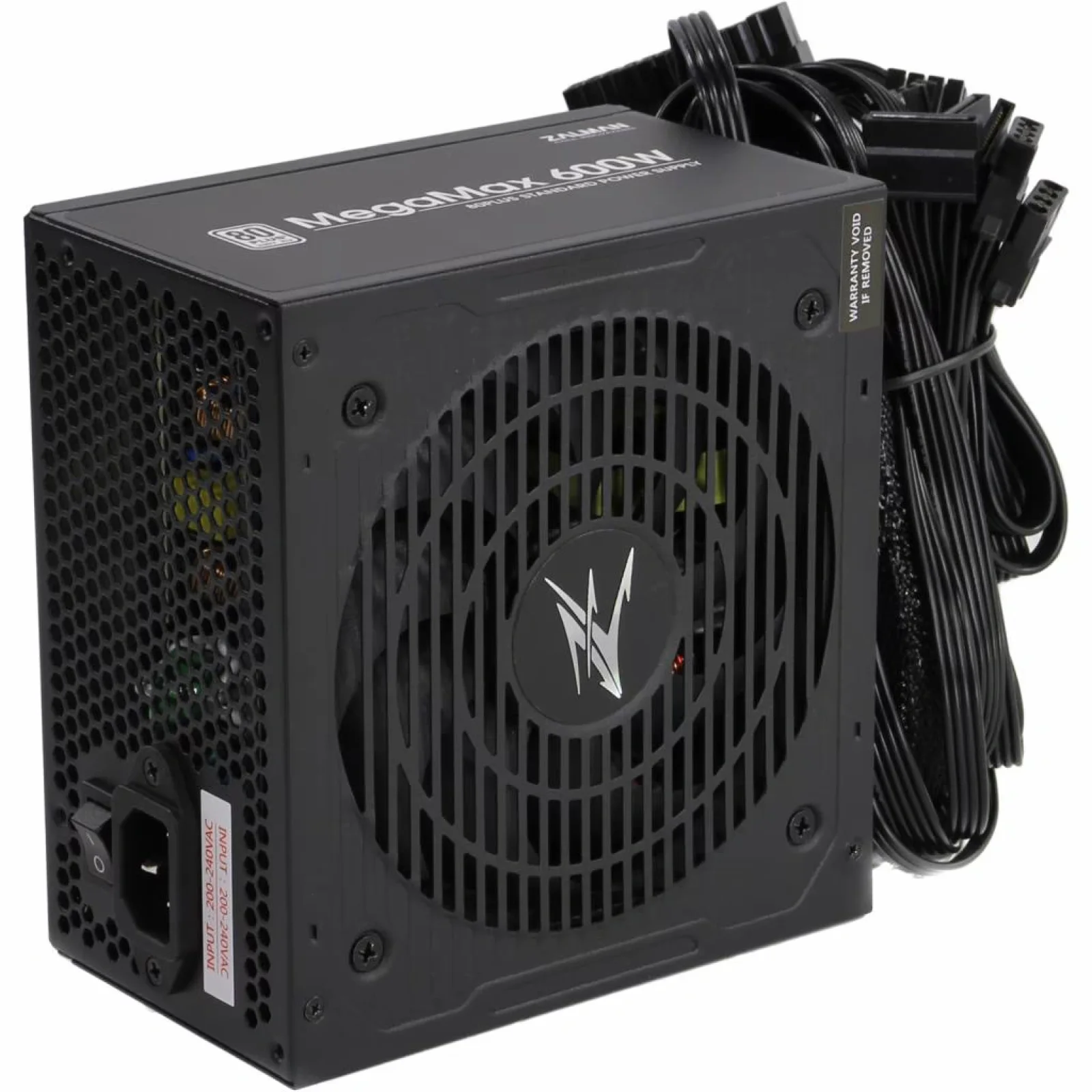 Блок живлення Zalman MegaMax 600W (ZM600-TXII) UA