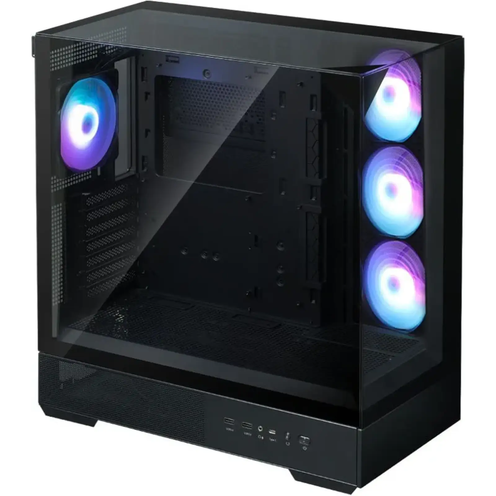 Корпус Zalman P40 Prism Plus Black Без БП (P40PRISMPLUSBLACK) UA