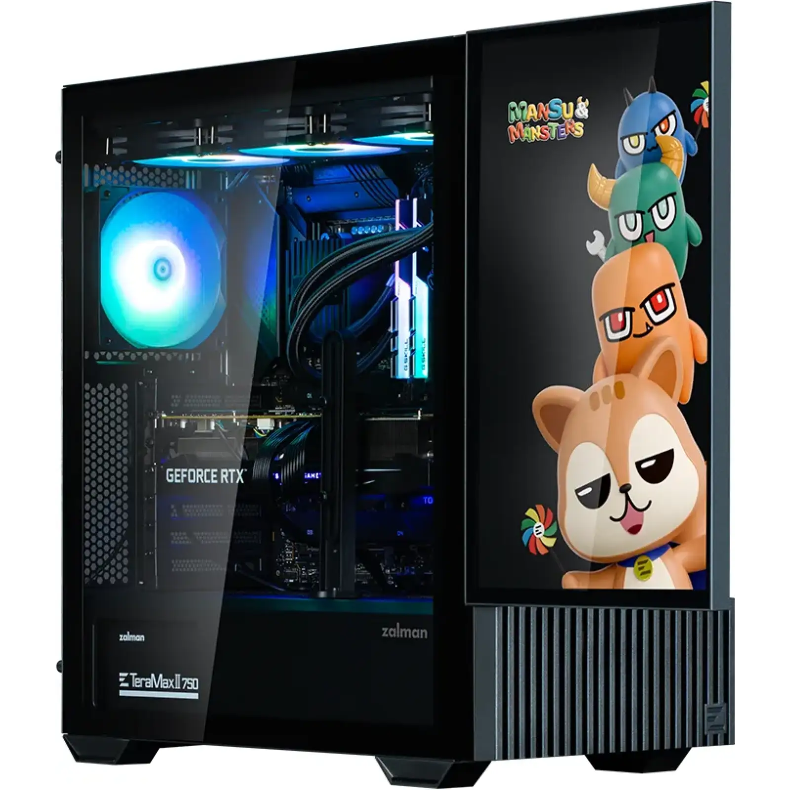 Корпус Zalman Z10 DS Black Без БП (Z10DSBLACK) UA