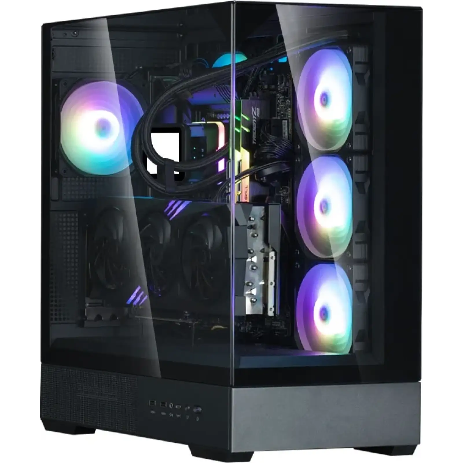 Корпус Zalman P40 Prism Black Без БЖ (P40PRISMBLACK) UA
