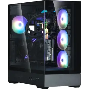 Корпус Zalman P40 Prism Black Без БЖ (P40PRISMBLACK) UA