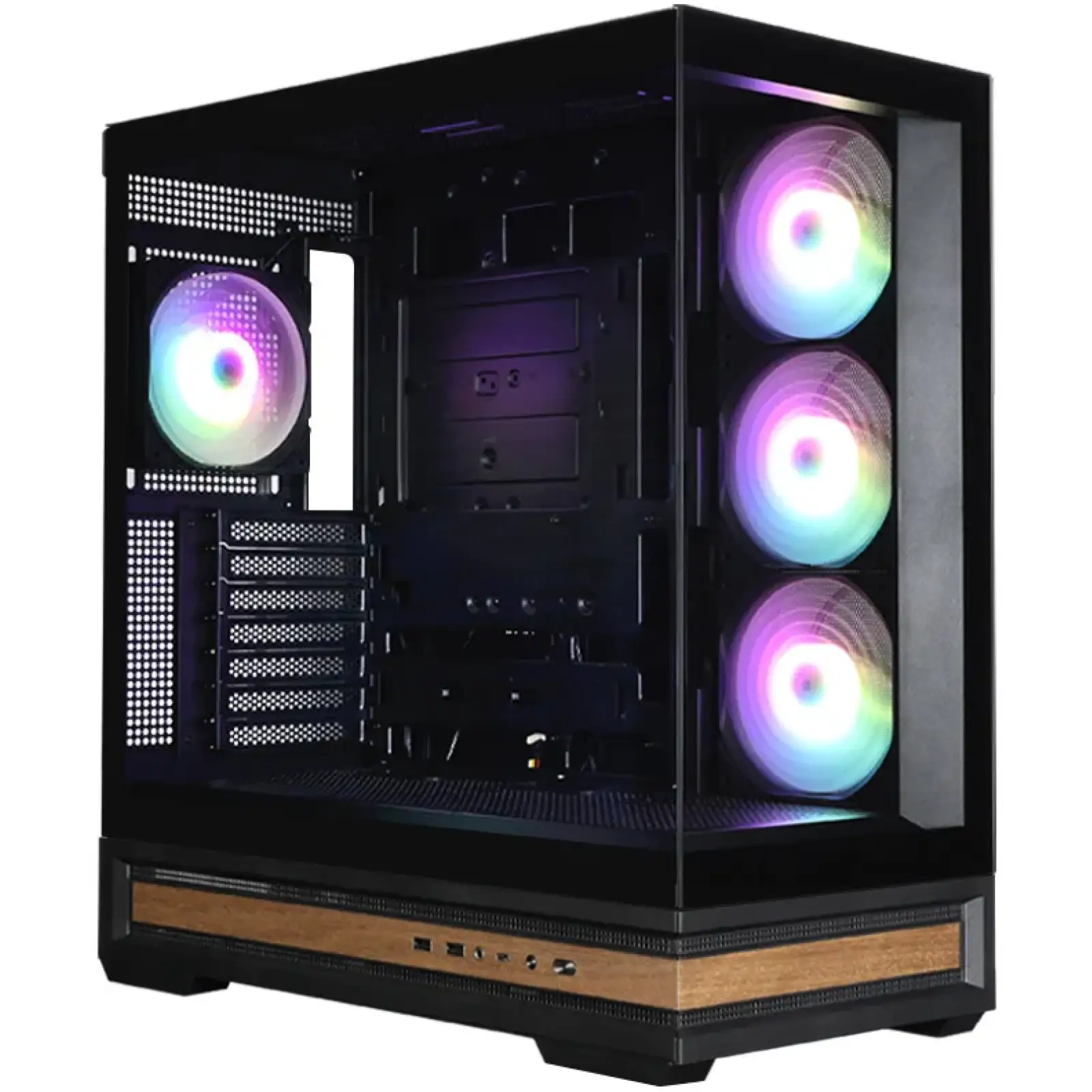 Корпус Zalman P40 NAMU Black Без БП (P40NAMUBLACK) UA