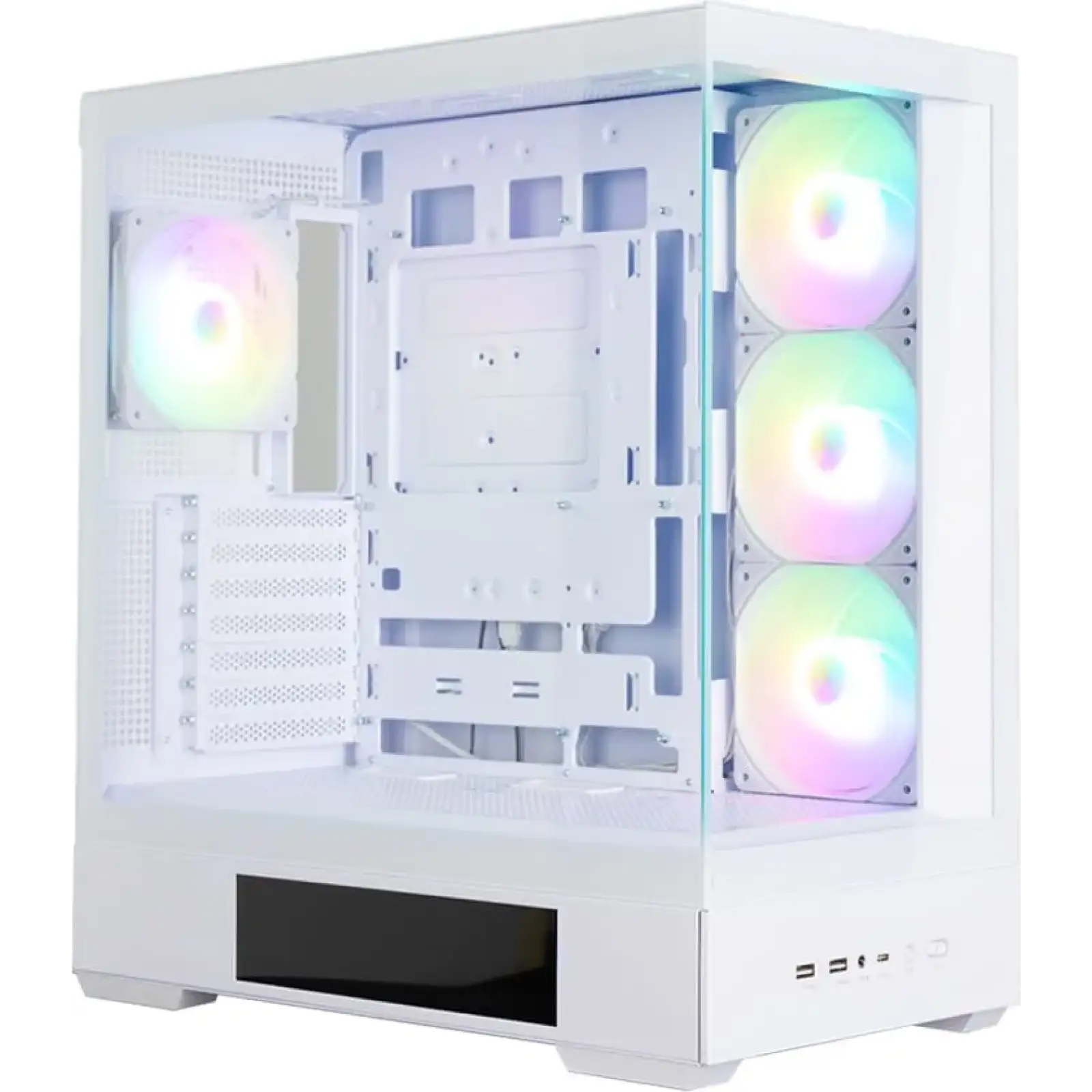 Корпус Zalman P40 DS White Без БП (P40DSWHITE) UA