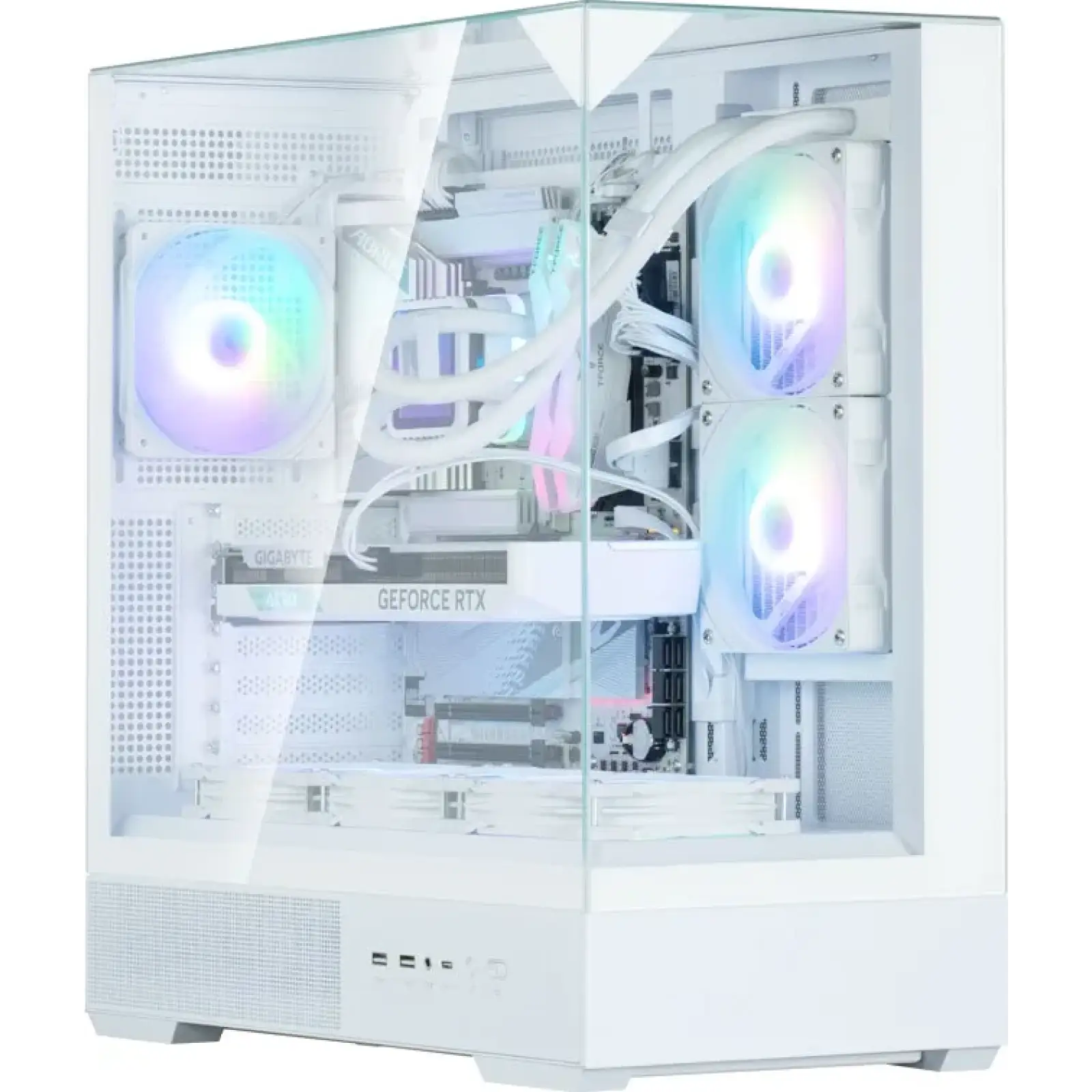 Корпус Zalman P40 Prism White Без БП (P40PRISMWHITE) UA