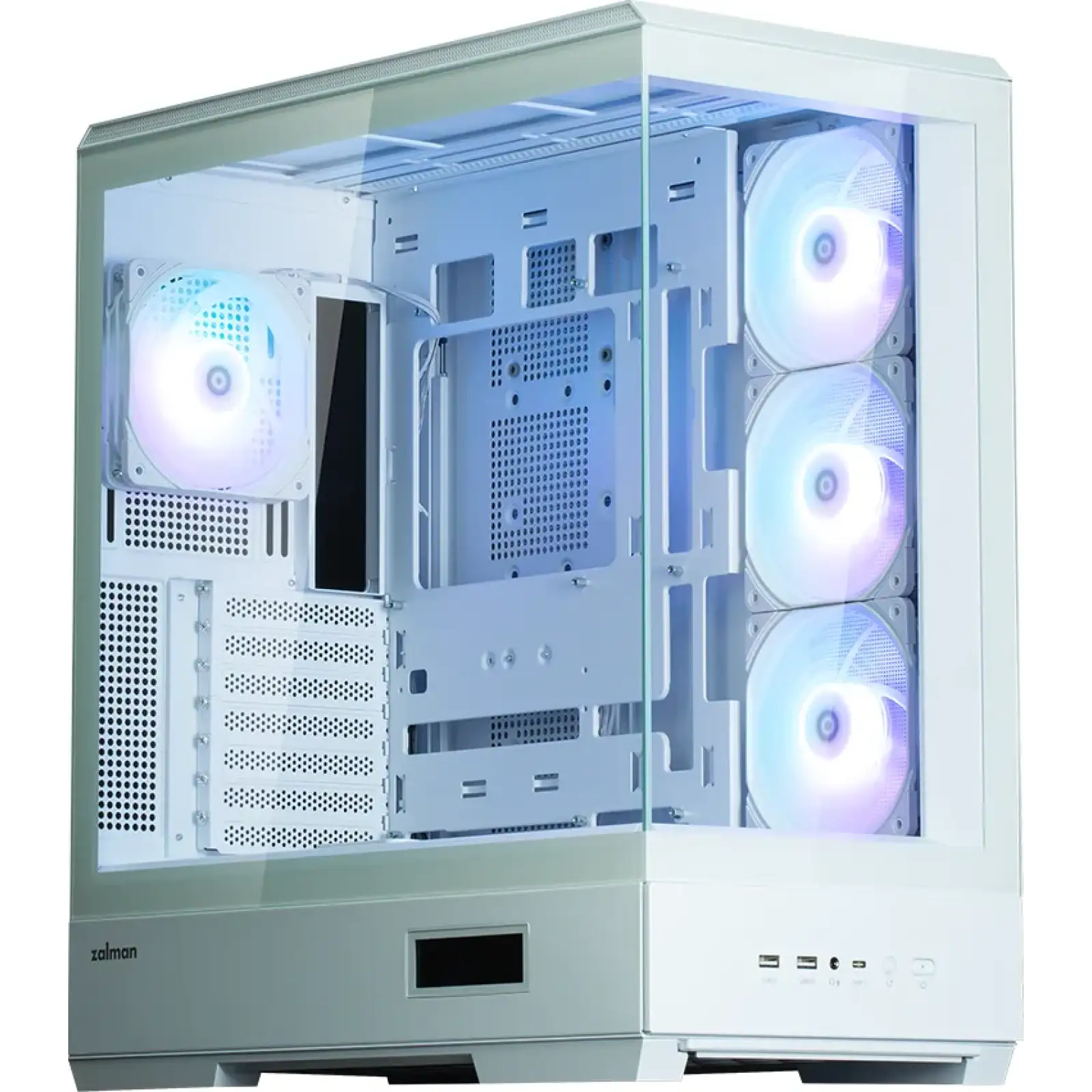 Корпус Zalman P50 DS White Без БП (P50DSWHITE) UA