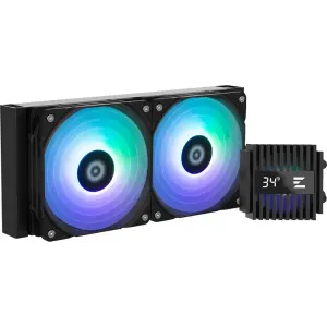 Система водяного охолодження Zalman Alpha 2 A24 ARGB Black (ALPHA2A24BLACK) UA