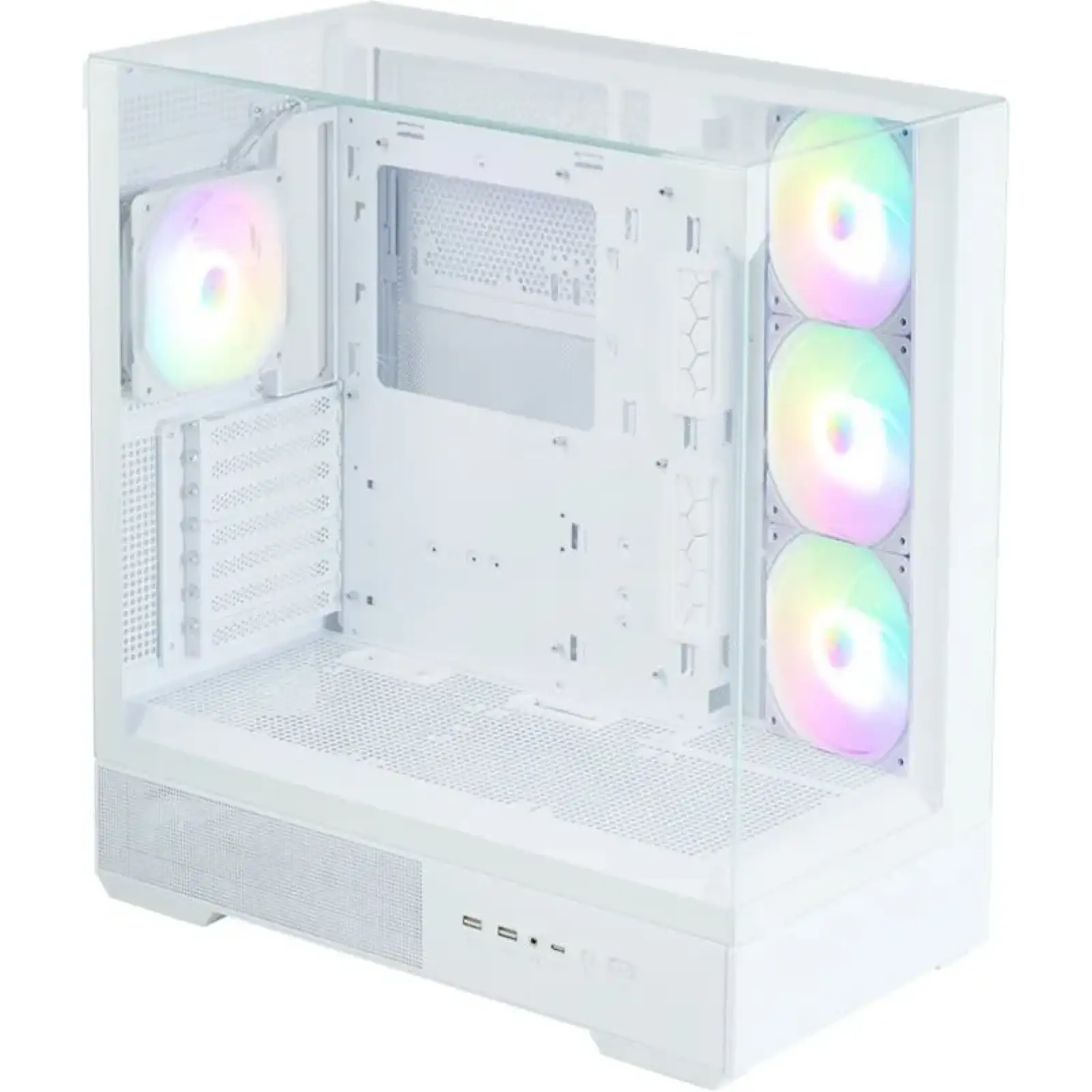 Корпус Zalman P40 Prism Plus White Без БЖ (P40PRISMPLUSWHITE) UA