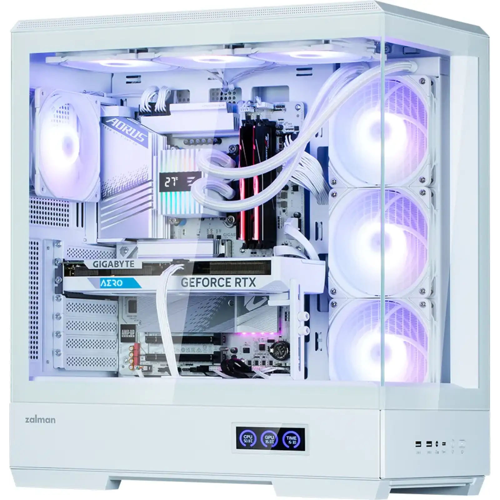Корпус Zalman P50 DS White Без БП (P50DSWHITE) UA