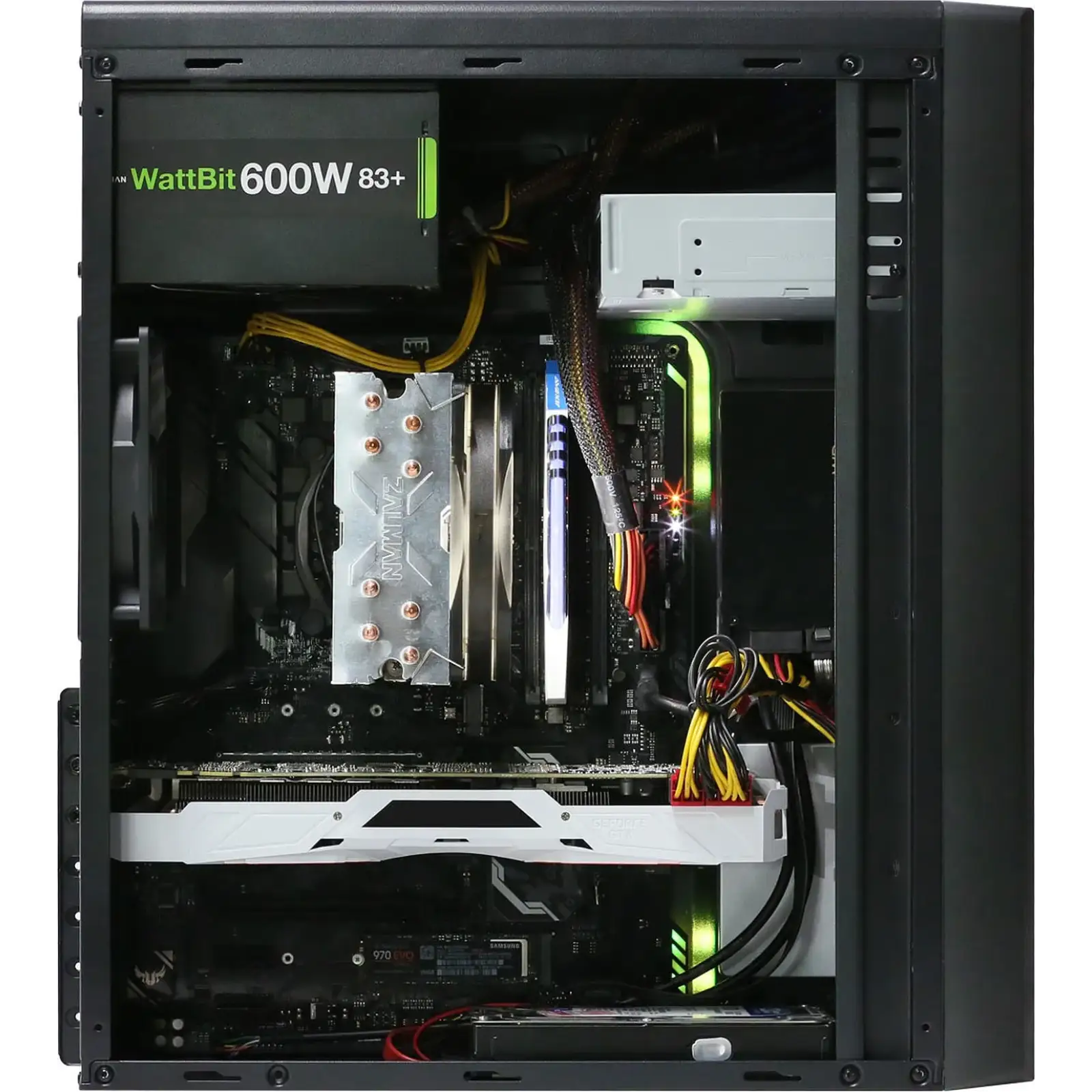 Корпус Zalman T6 Black Без БП UA