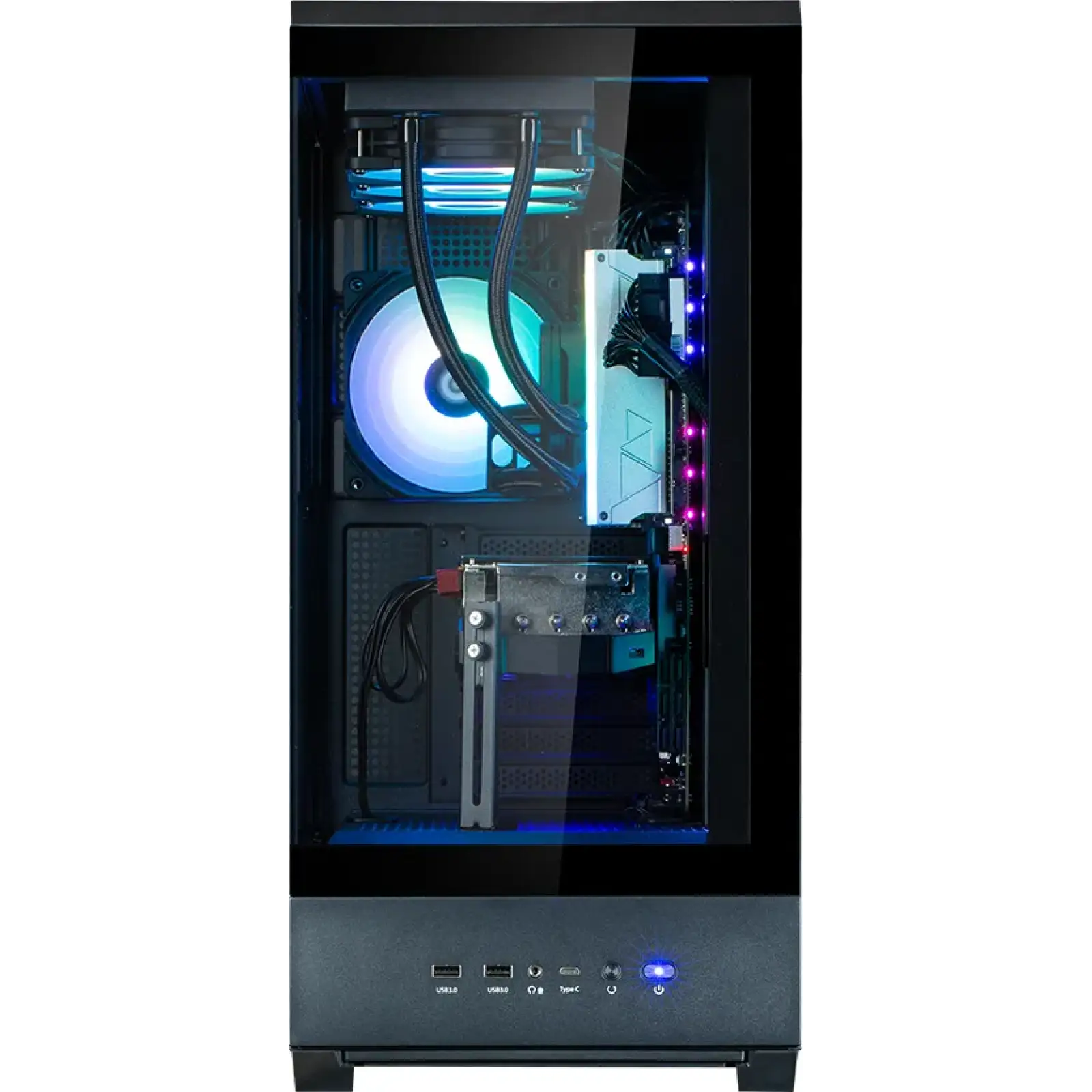 Корпус Zalman P50 DS Black Без БП (P50DSBLACK) UA