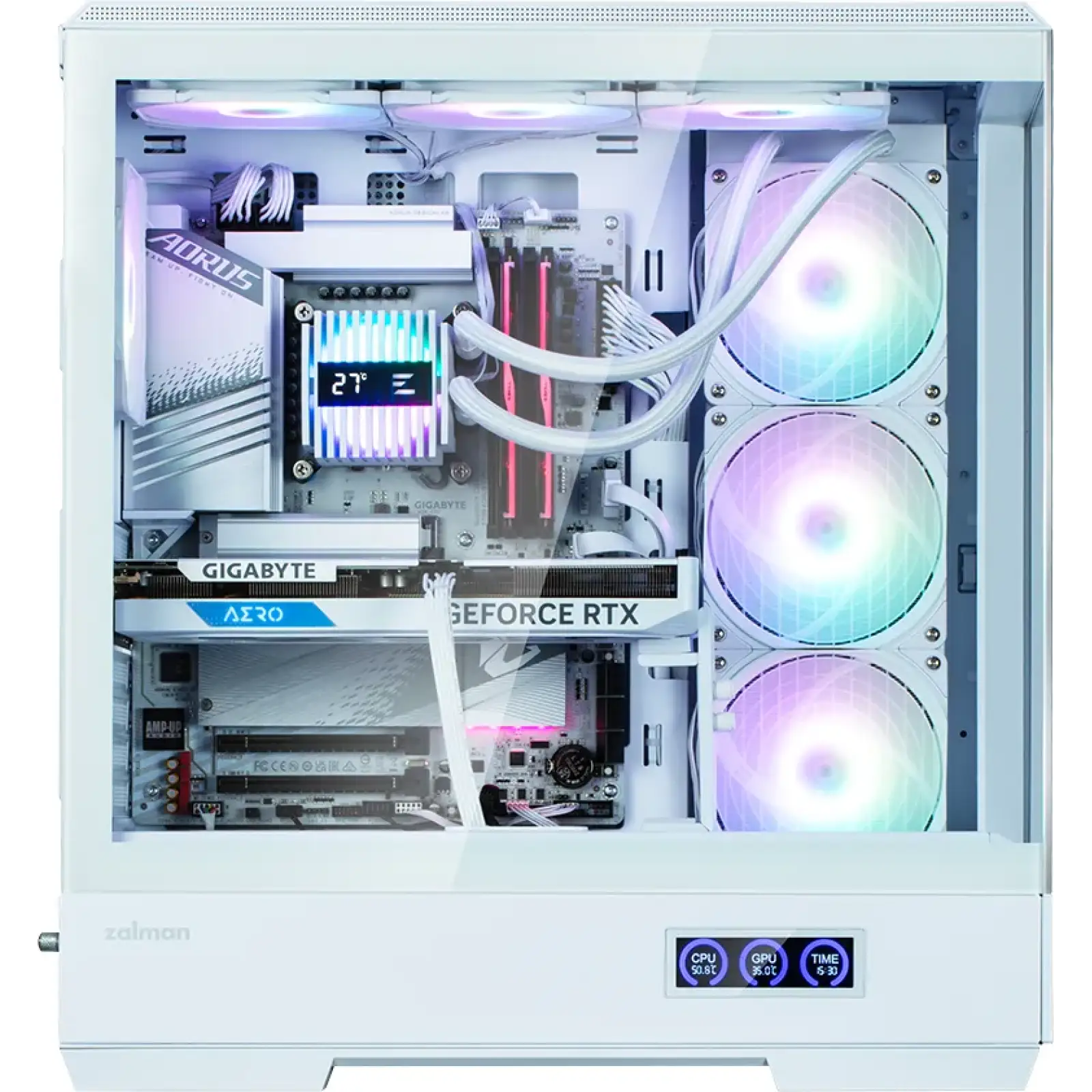 Корпус Zalman P50 DS White Без БП (P50DSWHITE) UA