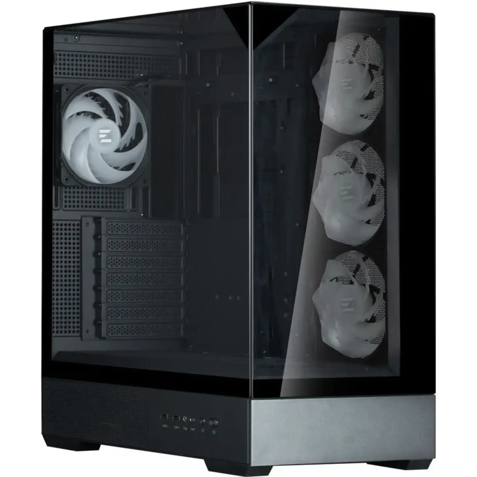 Корпус Zalman P40 Prism Plus Black Без БП (P40PRISMPLUSBLACK) UA