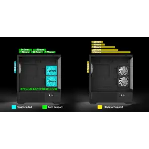 Корпус Zalman Chronix V2 Black Без БЖ (CHRONIXV2BLACK) UA