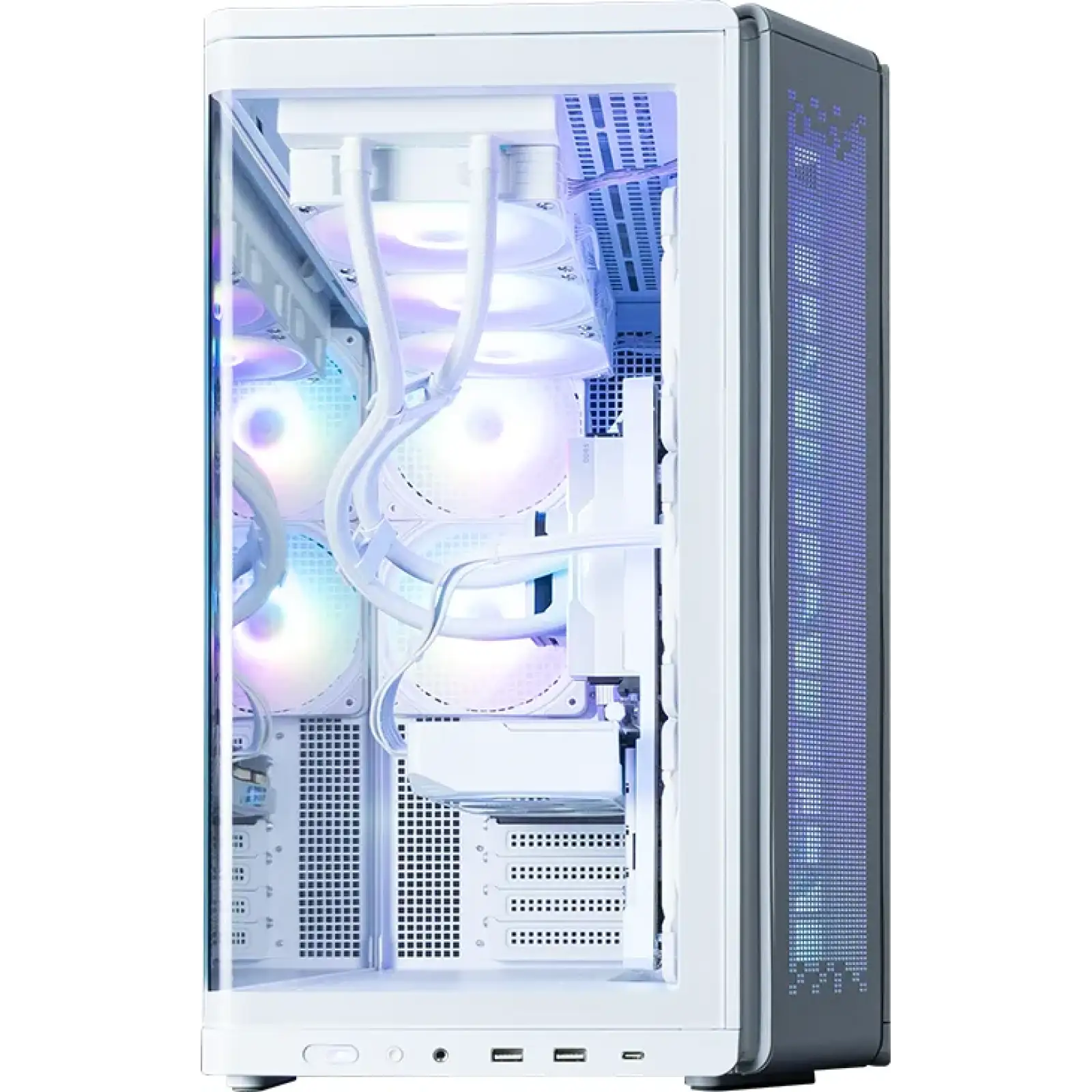 Корпус Zalman P60 White Без БП (P60WHITE) UA