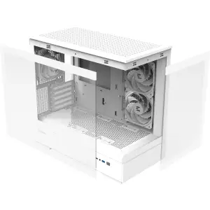 Корпус Zalman P30 White V2 White Без БП (P30WHITEV2) UA