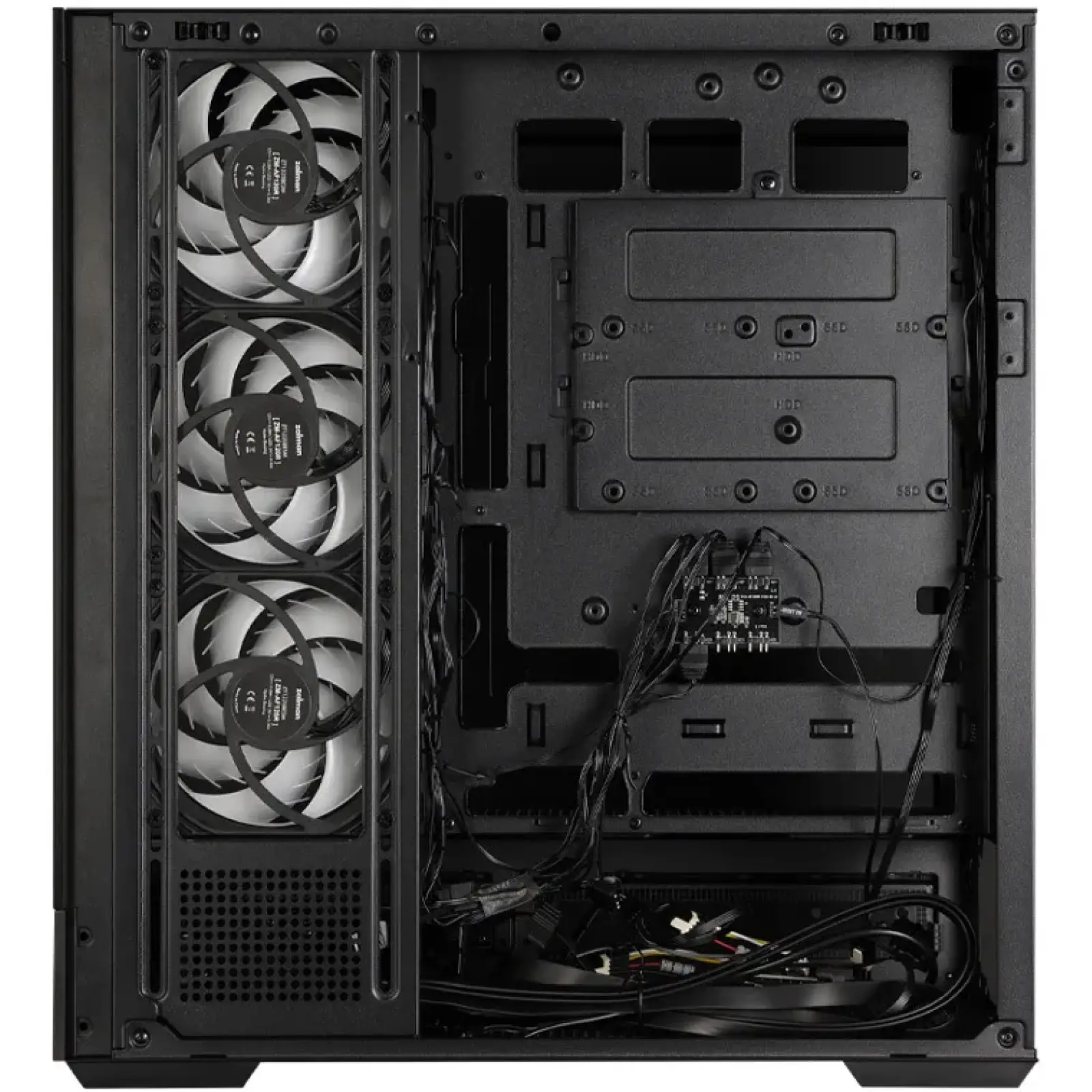 Корпус Zalman P40 NAMU Black Без БП (P40NAMUBLACK) UA