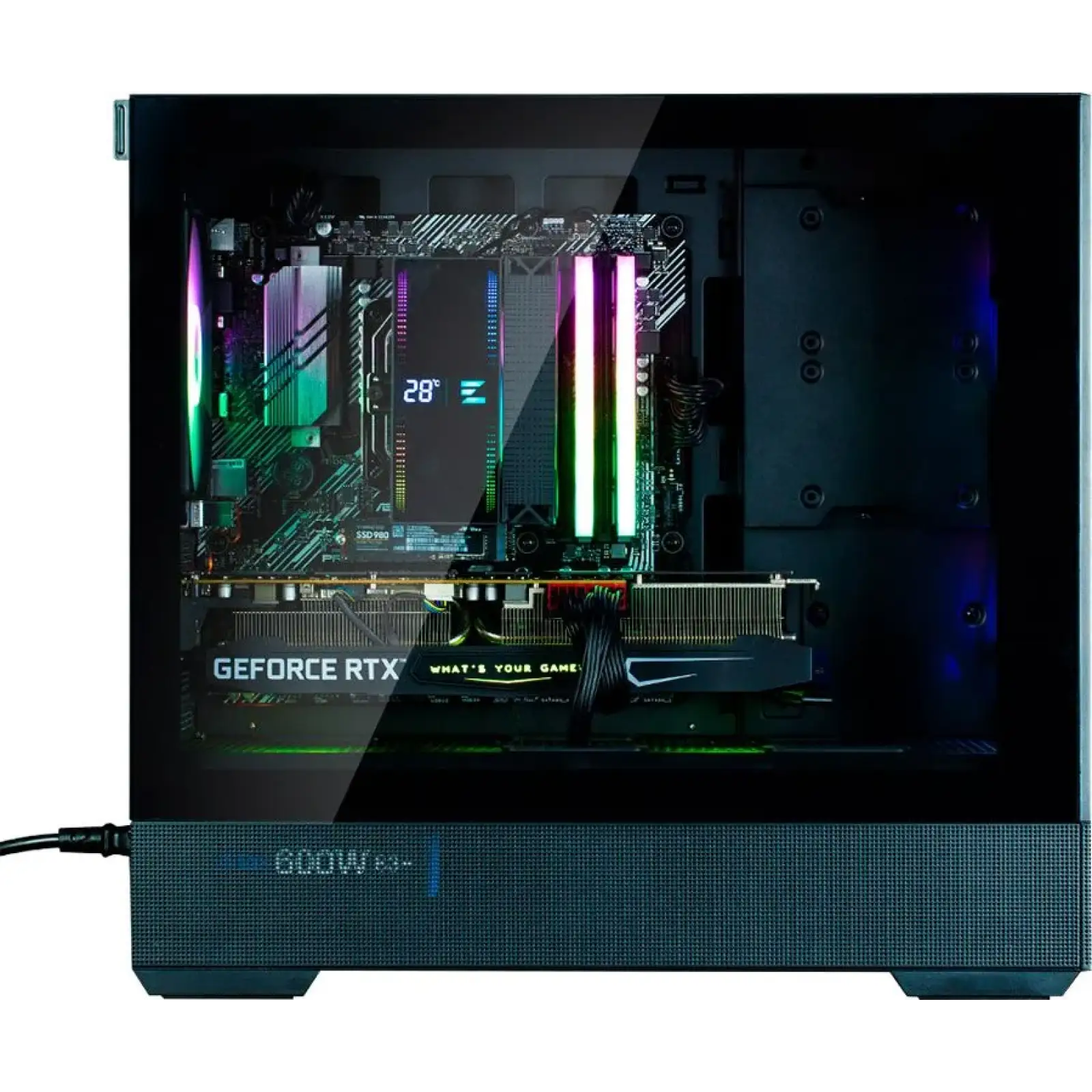 Корпус Zalman P30 AIR Black Без БП (P30AIRBLACK) UA