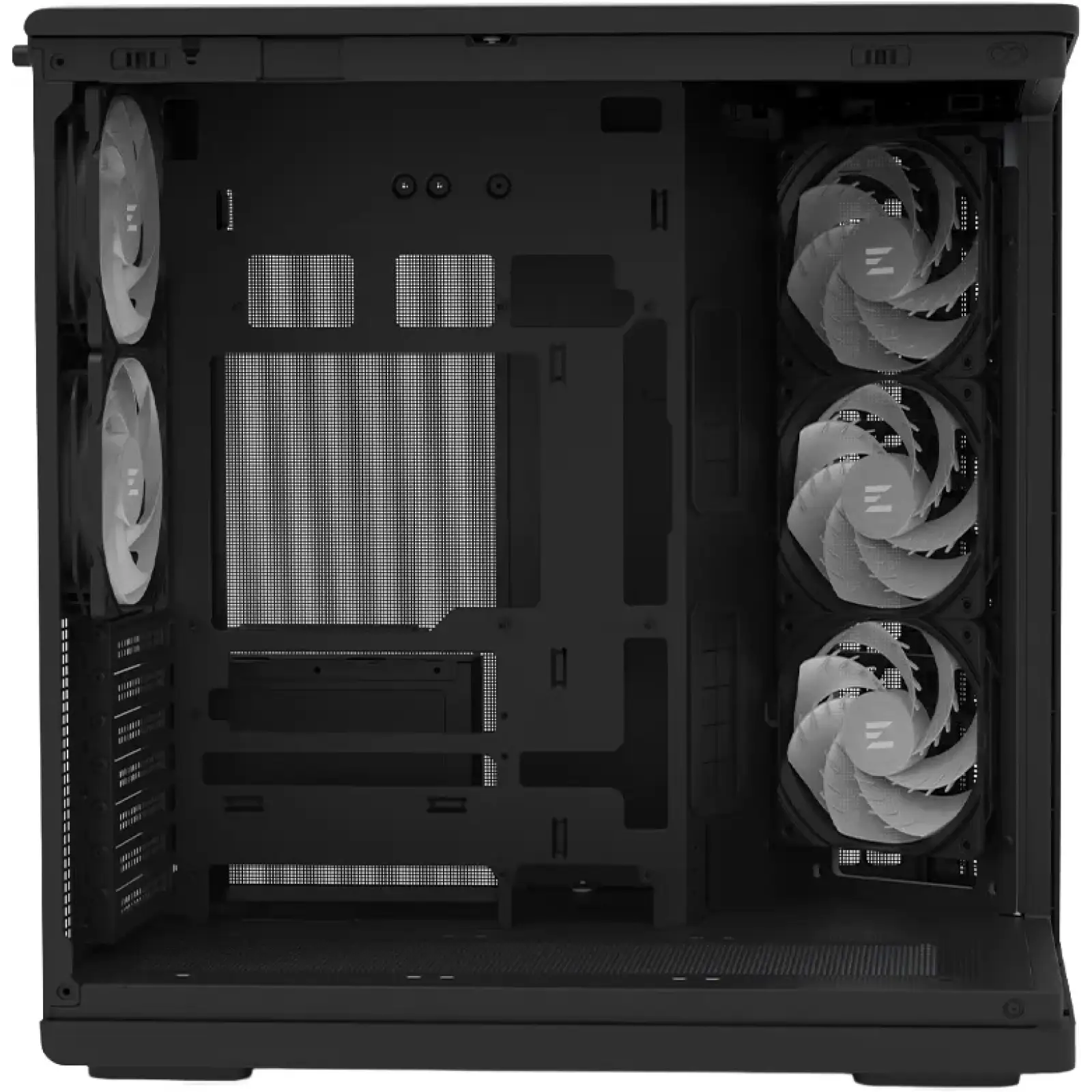 Корпус Zalman P60 Black Без БП (P60BLACK) UA