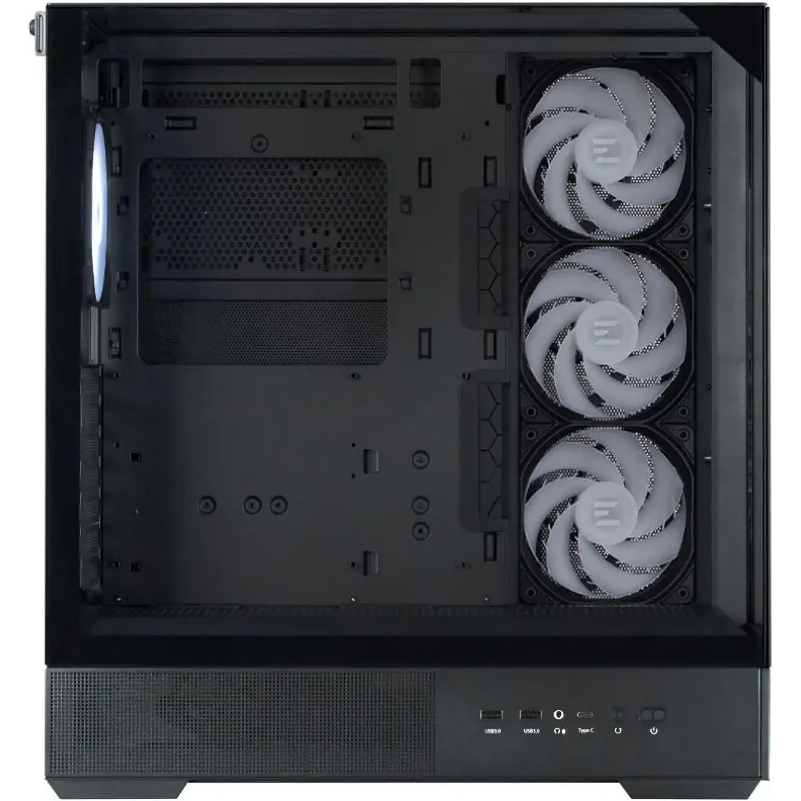 Корпус Zalman P40 Prism Plus Black Без БП (P40PRISMPLUSBLACK) UA