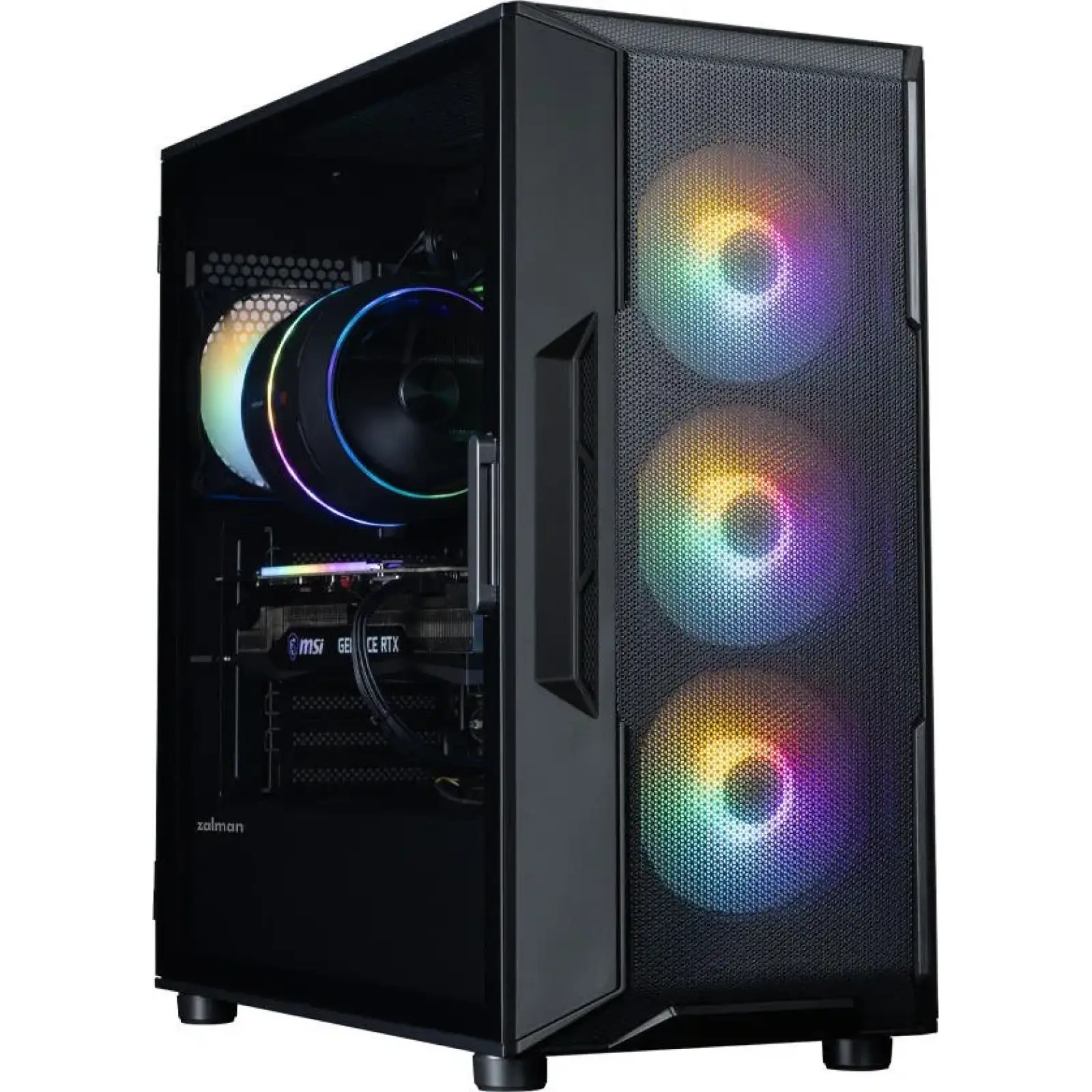 Корпус Zalman I3 Neo V2 Black Без БП (I3NEOV2BLACK) UA