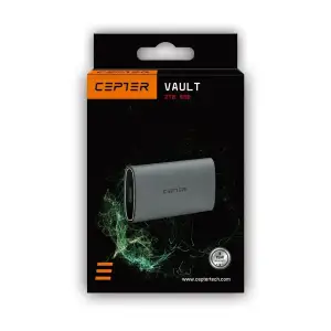 SSD зовнішній Cepter Vault 512 GB (CEVAULT512)