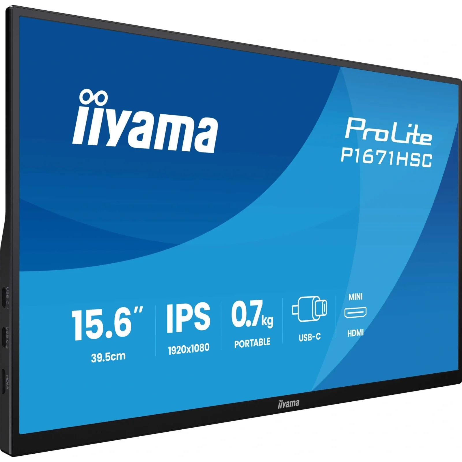 Монитор IIYAMA ProLite (P1671HSC-B1) UA