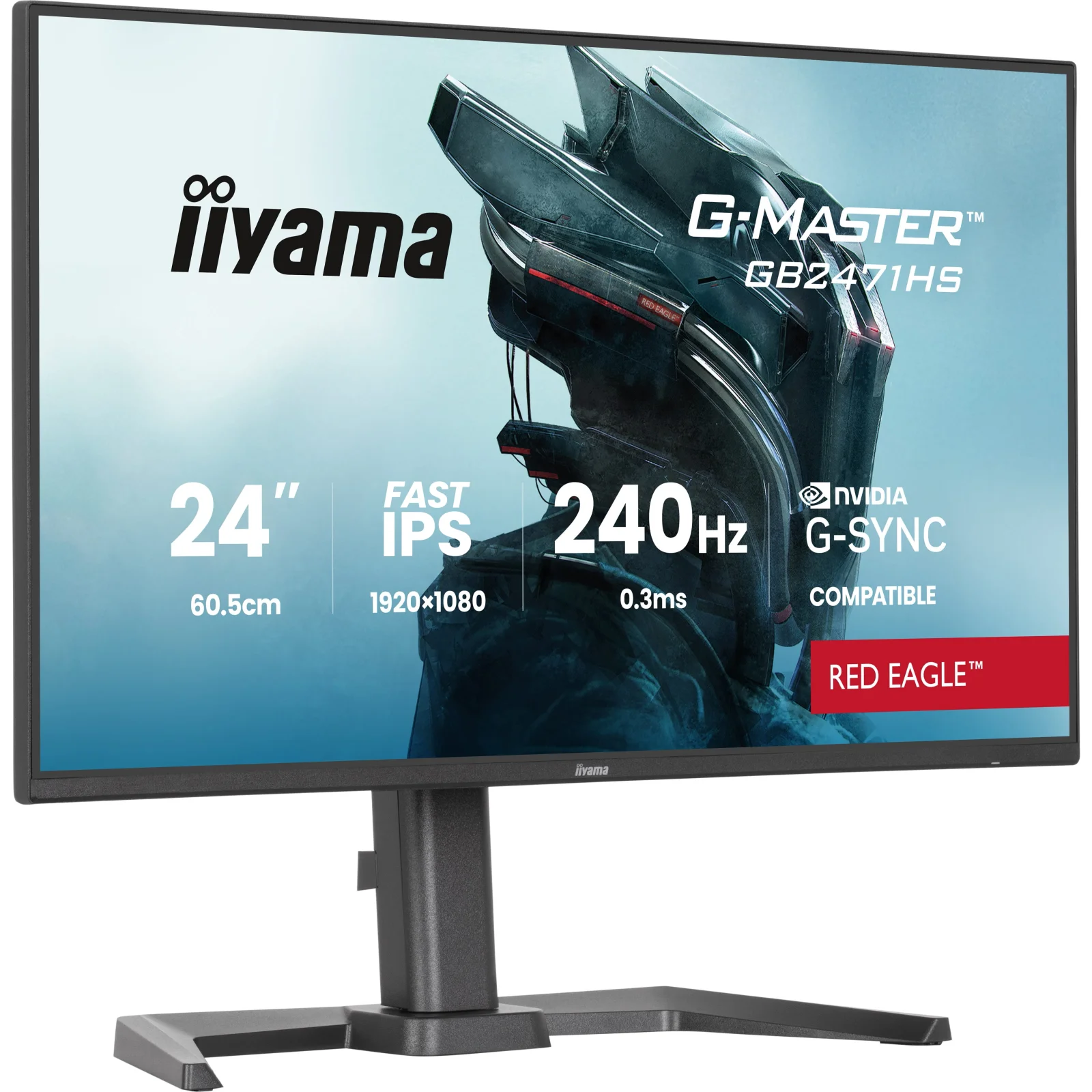 Монітор Iiyama G-Master Red Eagle (GB2471HS-B1) UA