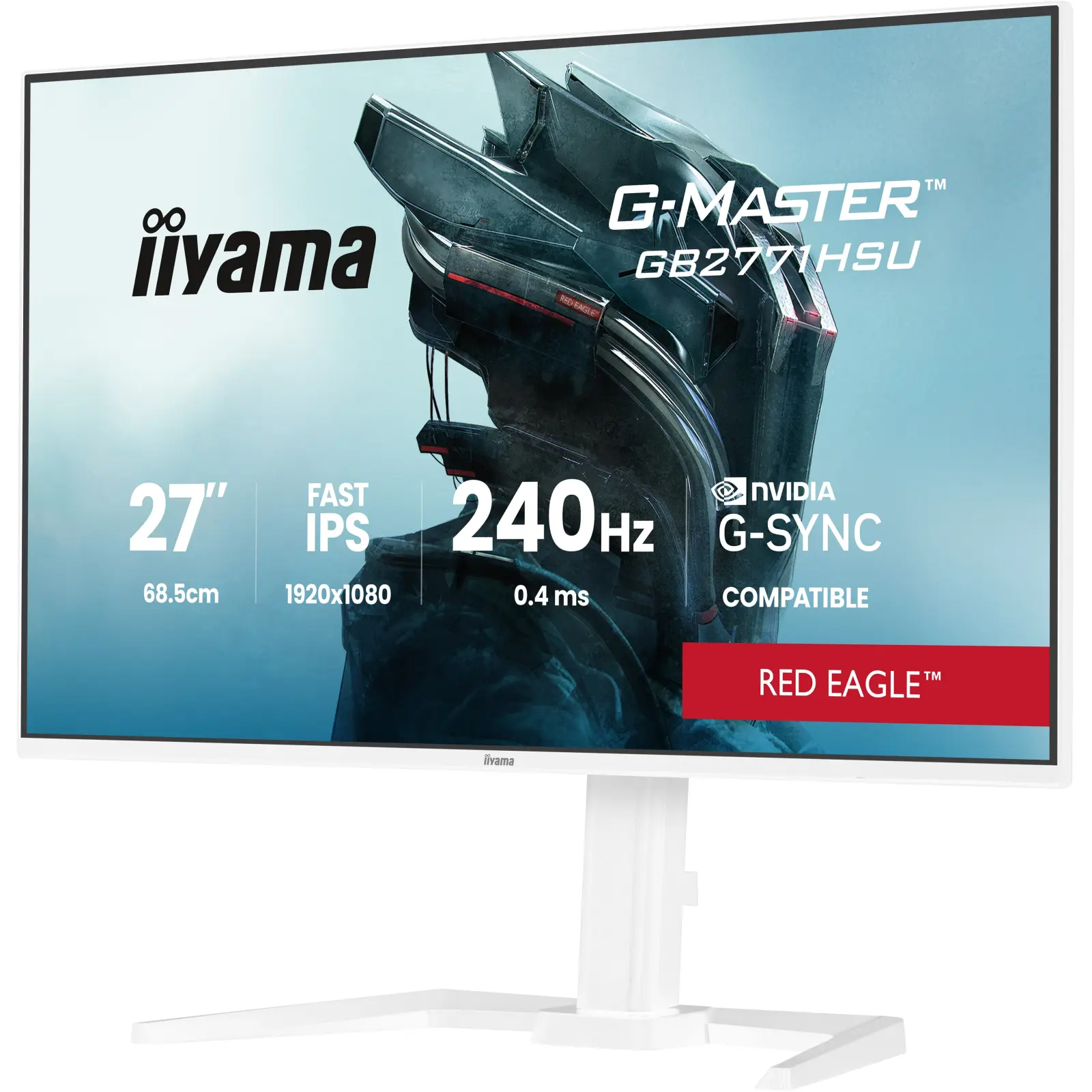 Монитор Iiyama G-MASTER (GB2771HSU-W1) UA