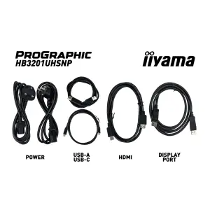 Монитор Iiyama ProGraphic (HB3201UHSNP-B1) UA