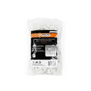 Дюбель MOLLY Polax для гипсокартона Премиум 30 х 15 мм, 100 шт. (1000–157) UA