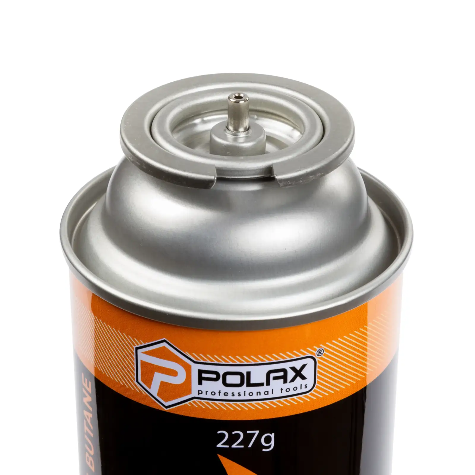 Газовий балон Polax euro для пальника туристичний цанговий 227г (32-048) UA