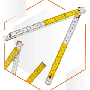 Линейка деревянная складная Polax 1 м 24.5х9.2х8.2 см (38-071) UA