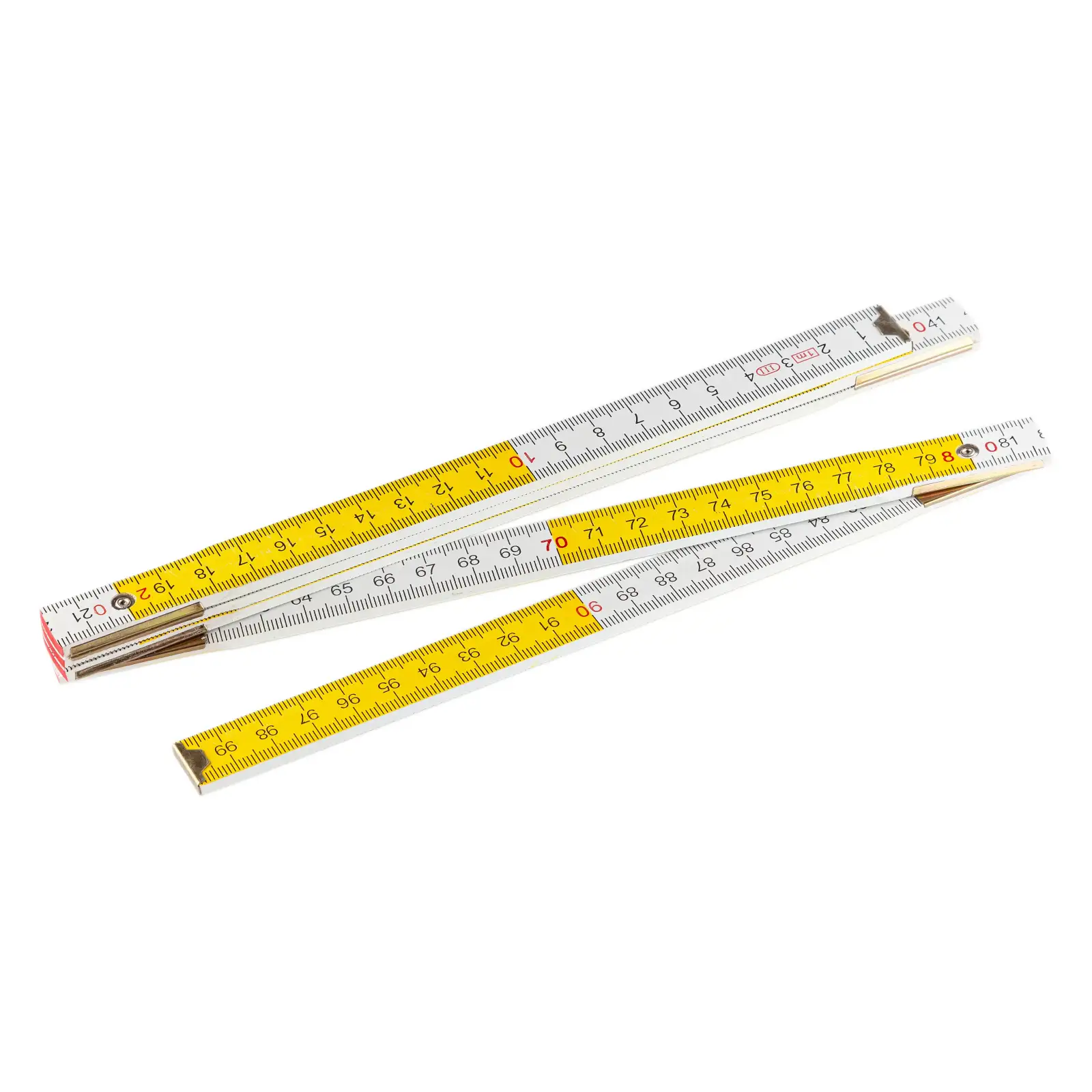Линейка деревянная складная Polax 1 м 24.5х9.2х8.2 см (38-071) UA