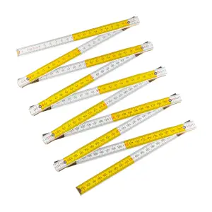 Линейка деревянная складная Polax 2 м (38-072) UA
