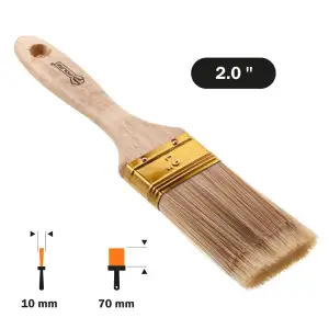 Пензель флейцевий Polax 2