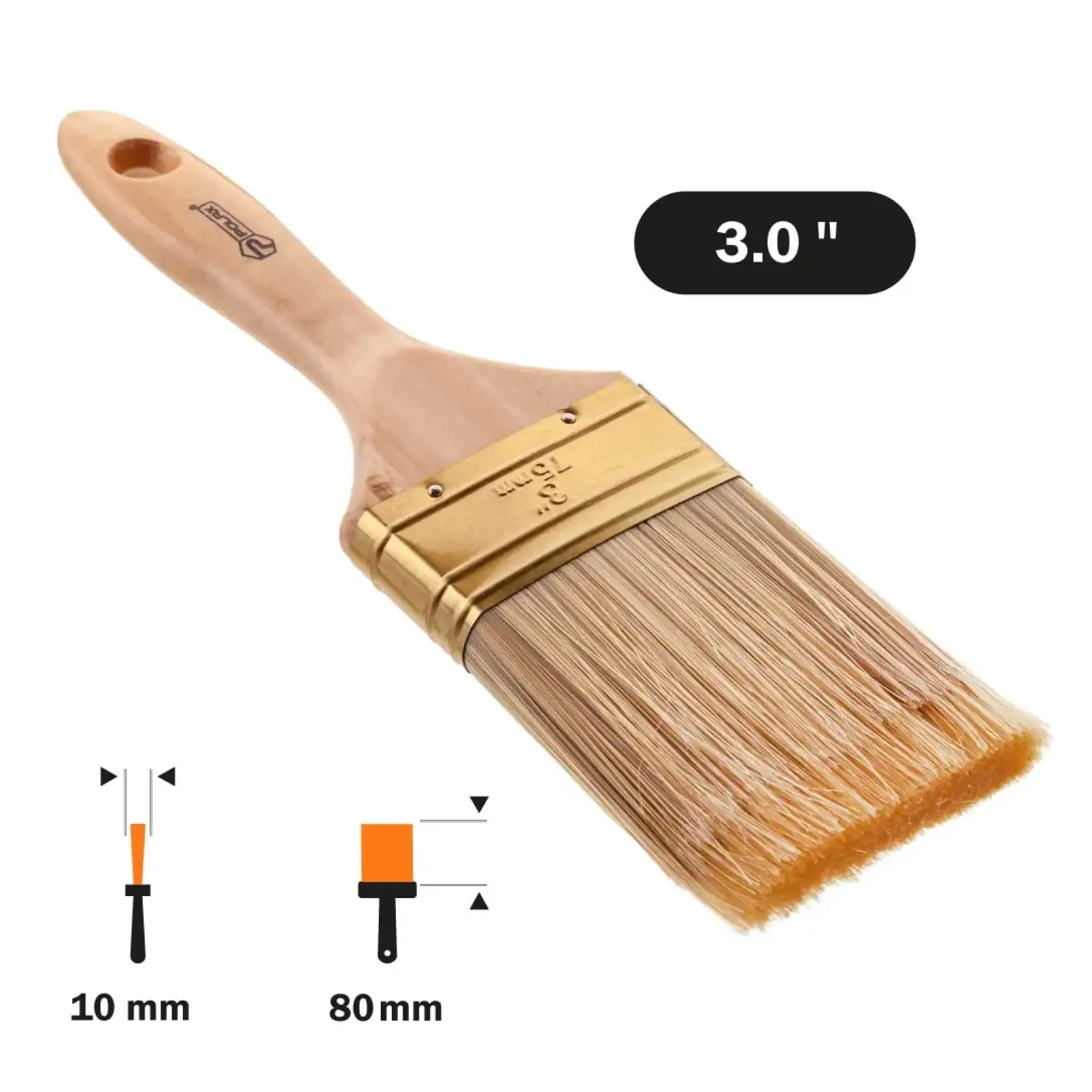 Кисть флейцевая Polax 3