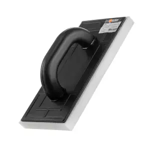 Терка из пластика с толстой белой губкой 130x270х20 мм. Polax (100-455) UA