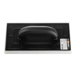 Терка из пластика с толстой белой губкой 130x270х20 мм. Polax (100-455) UA