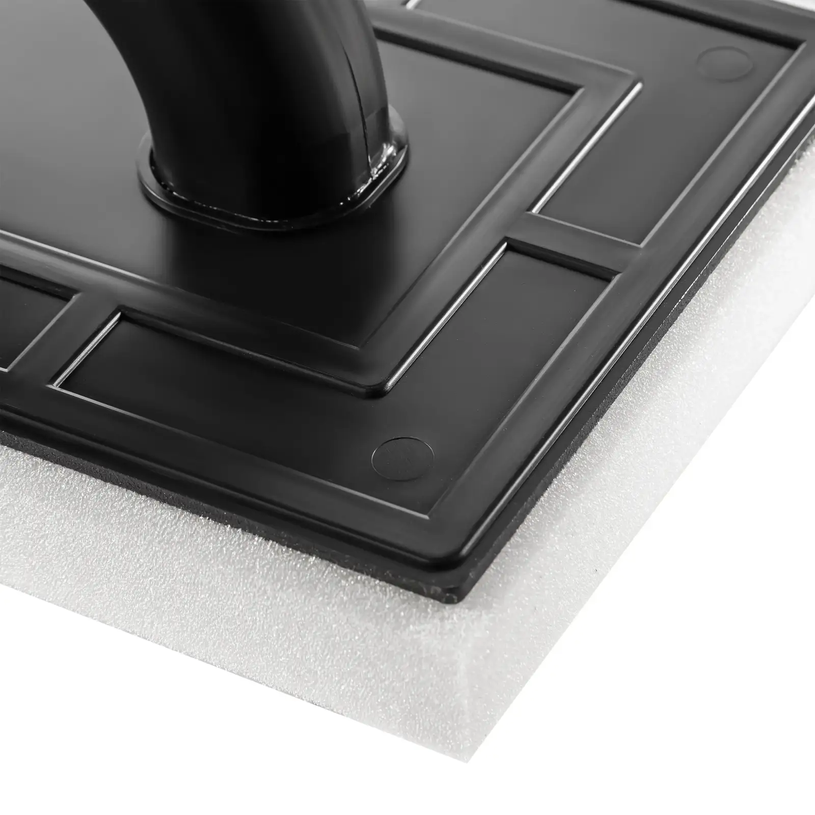 Терка из пластика с толстой белой губкой 130x270х20 мм. Polax (100-455) UA