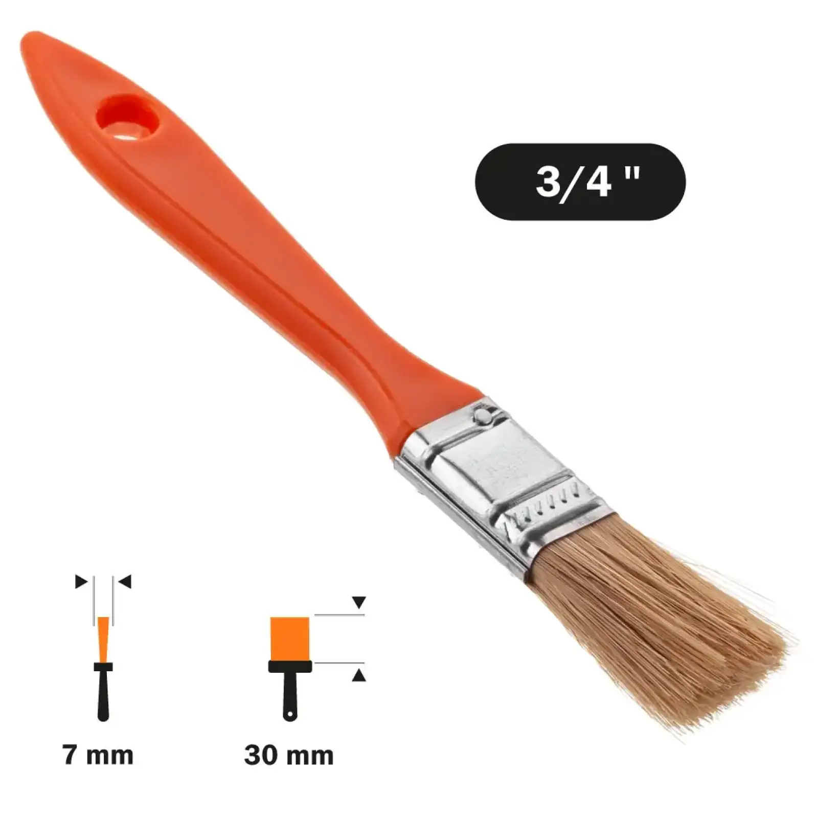 Пензель флейцевий Polax 3/4