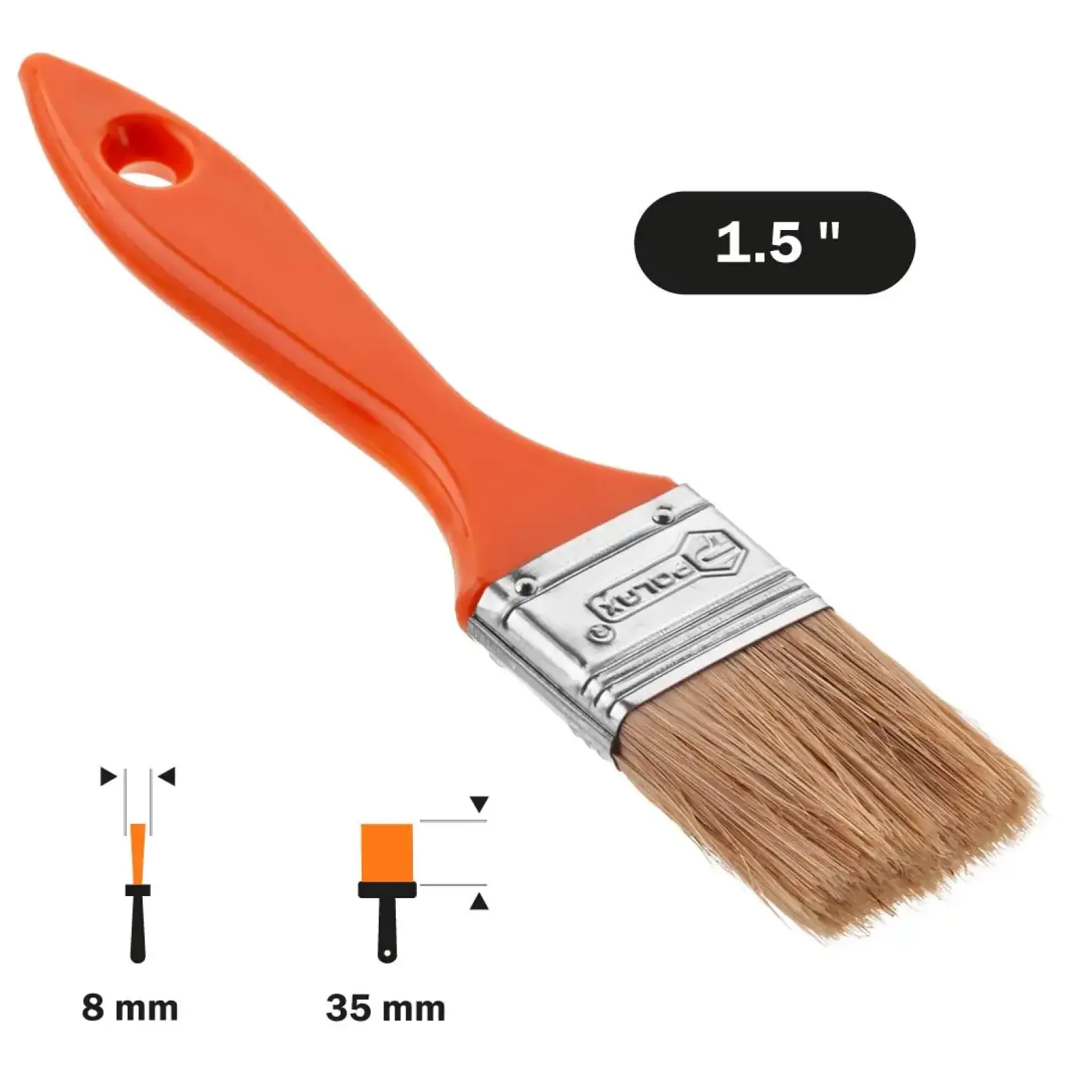 Кисть флейцевая Polax 1,5