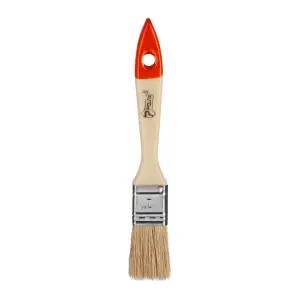 Кисть флейцевая Polax 1″ тип "Стандарт" смешанный ворс пластиковая ручка (04-002) UA