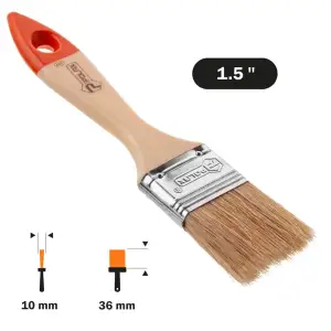 Кисть флейцевая Polax 1,5″ тип 