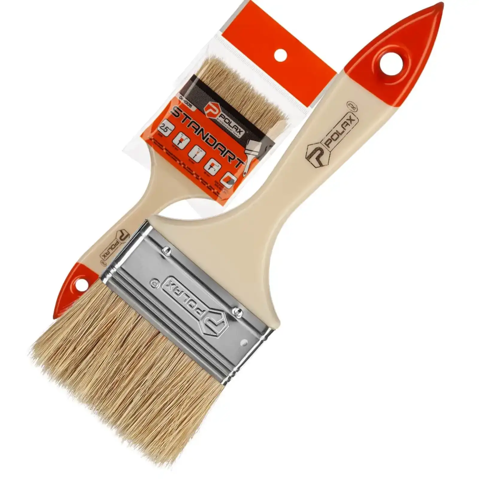 Кисть флейцевая Polax 2,5″ тип 