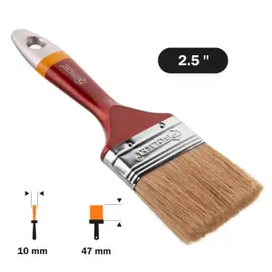 Кисть флейцевая Polax 2,5