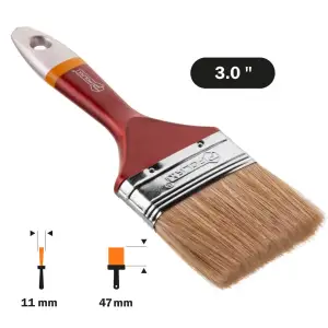 Кисть флейцевая Polax 3