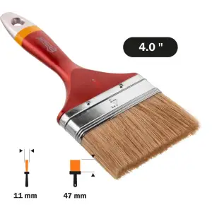 Пензель флейцевий Polax 4