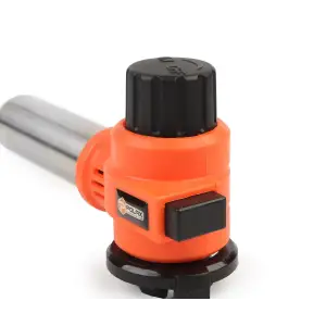 Газовая горелка с пьезоподжигом, керамическим соплом и углом наклона 360° Polax 1,3 kW, 1300 °C (32-033) UA